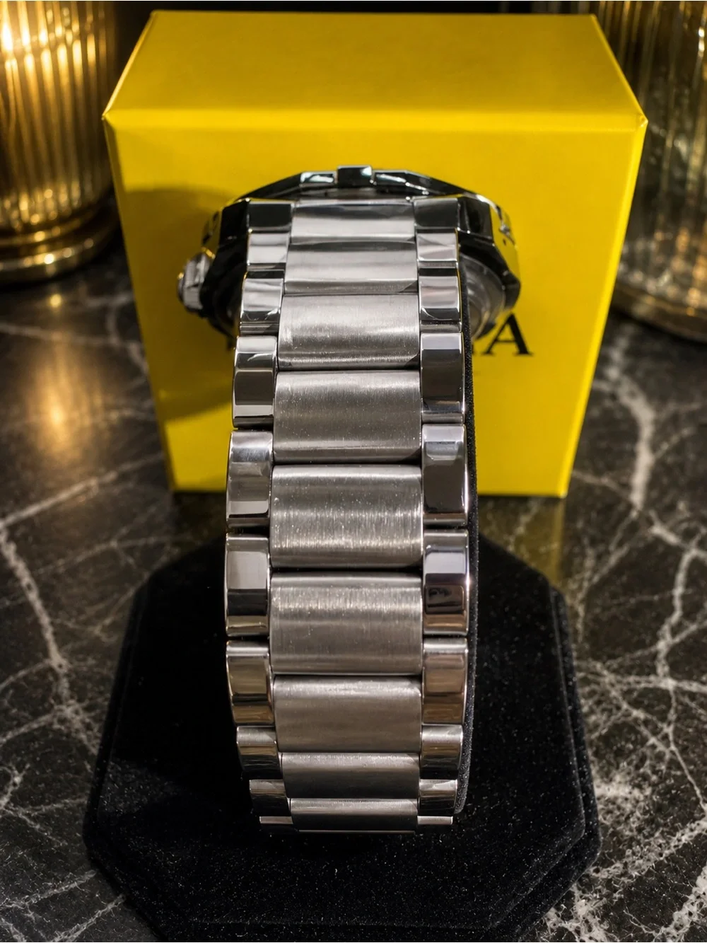 INVICTA Pro Diver 79015 Men 46mm Metal Silver Silver dial MG68 Quartz